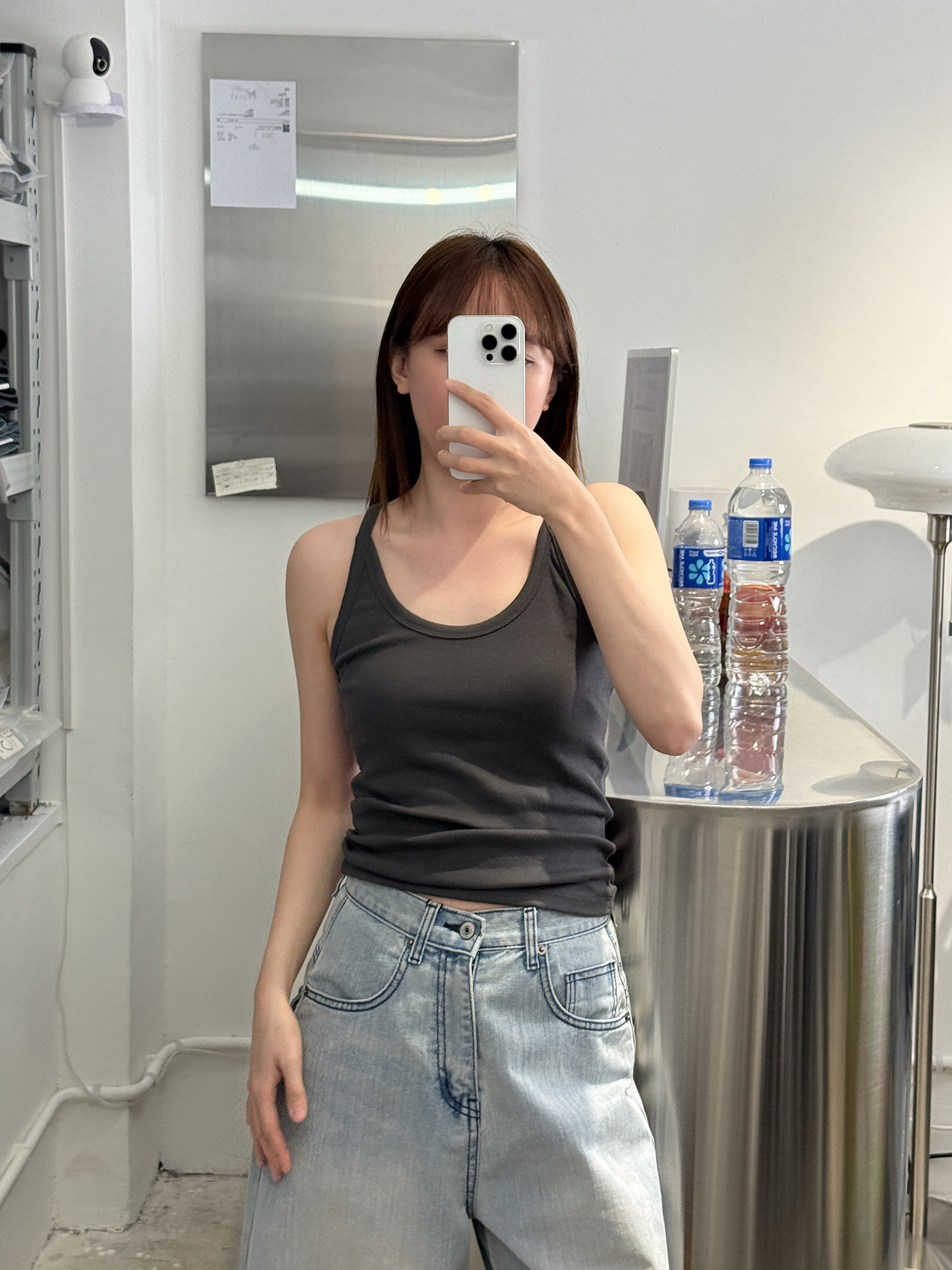 𝐂𝐚𝐬𝐮𝐚𝐥 𝐬𝐜𝐨𝐨𝐩 𝐧𝐞𝐜𝐤 𝐭𝐚𝐧𝐤 𝐭𝐨𝐩