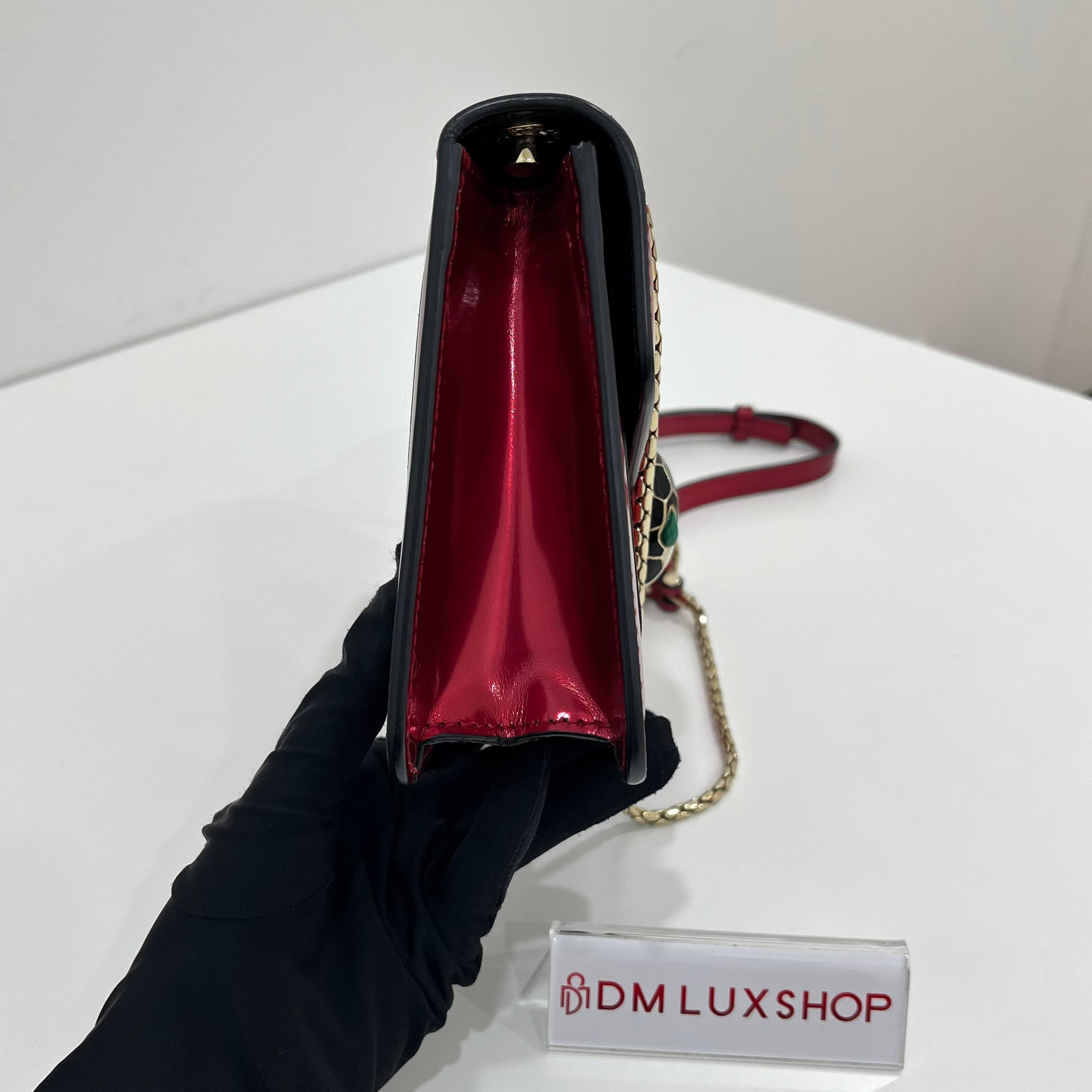 Bvlgari Red Sling Bag