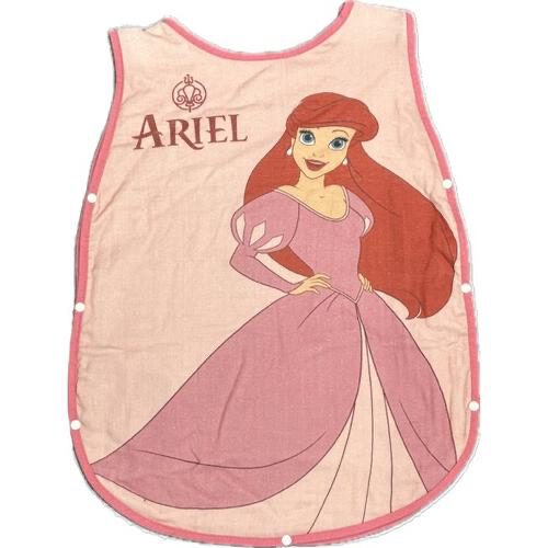 🇯🇵預訂 日本直送🇯🇵美人魚印花雙面棉紗毛巾布背心防踢睡袋