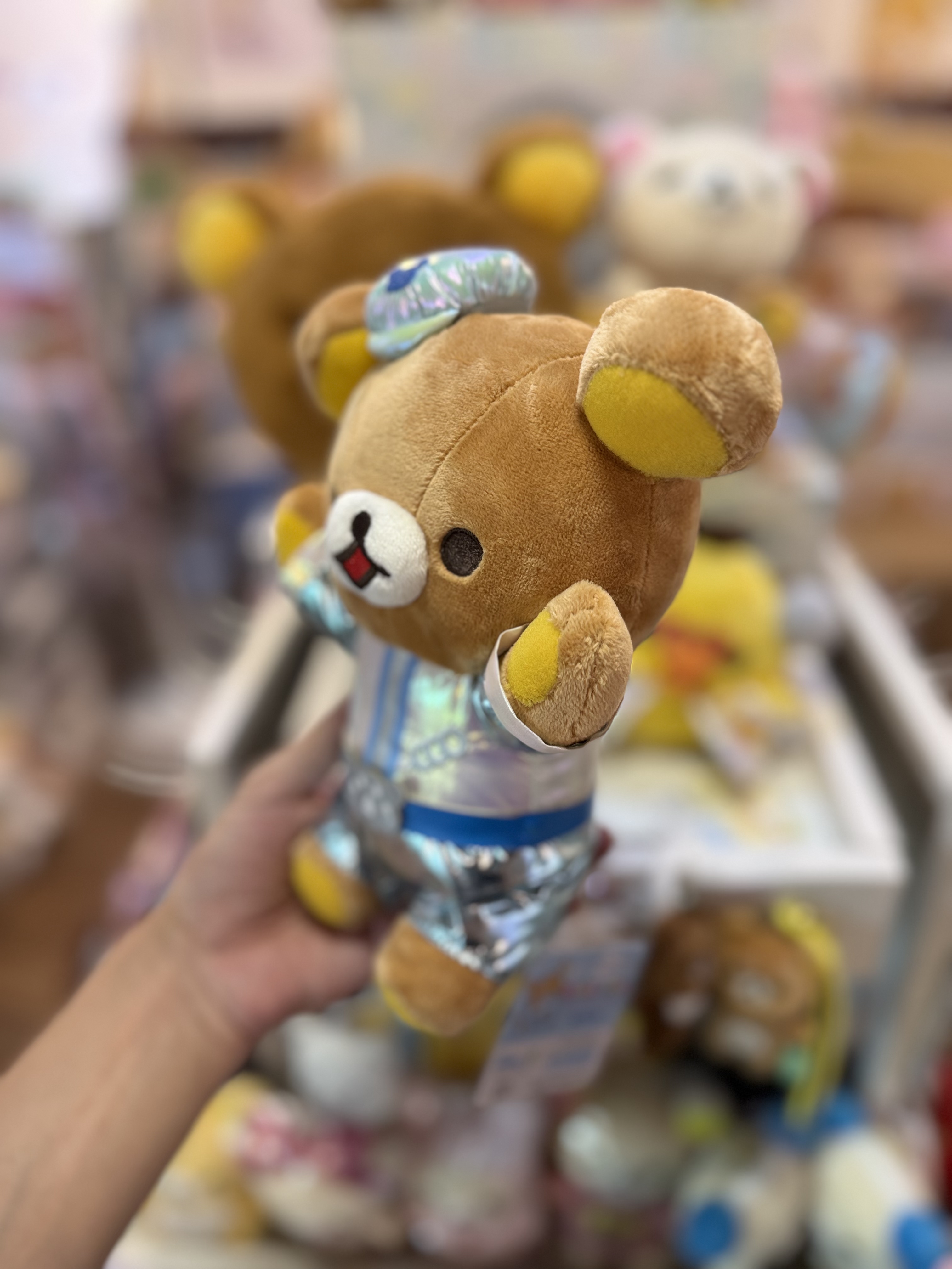 《現貨》全新rilakkuma 實驗室系列公仔 （耳仔可拉（小熊帽子可拉））