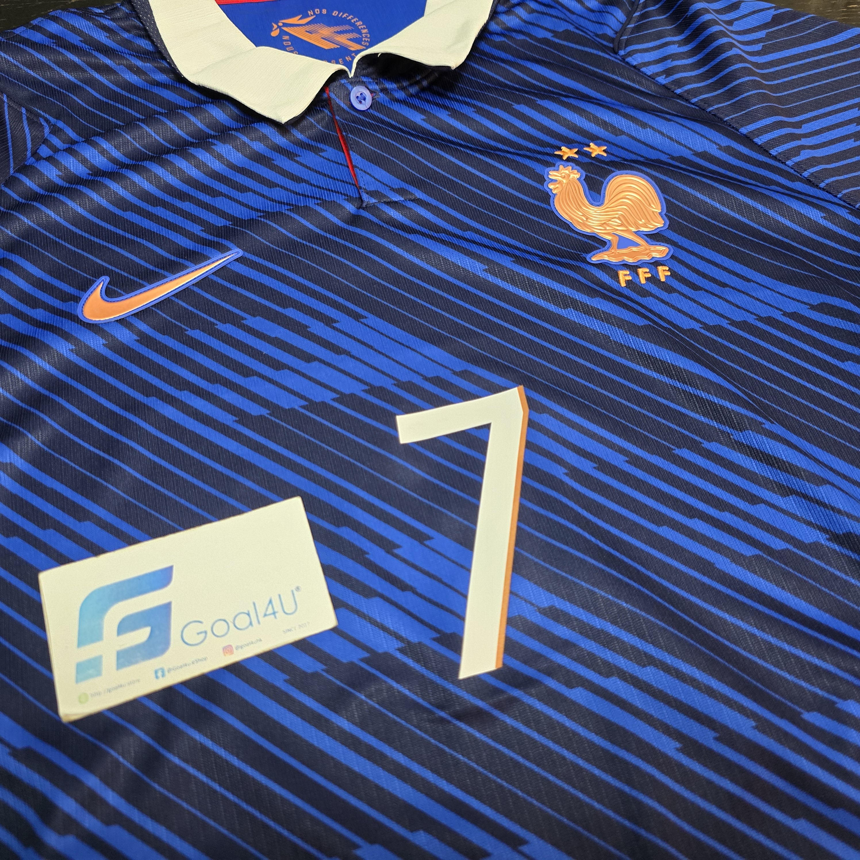 #部分碼現貨 🗽致敬自由女神 Nike France 法國 2026-27 主場球迷版球衣 (可加印字章) IB5300
