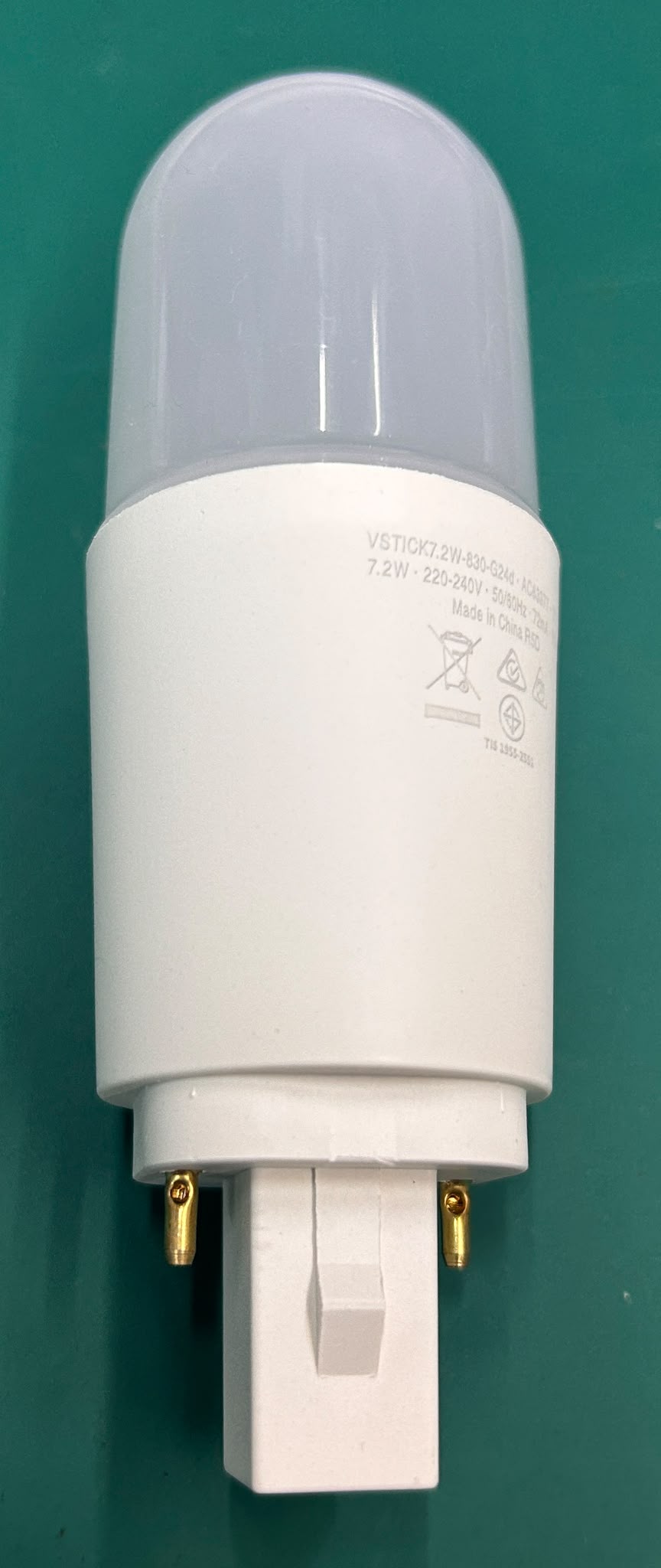 OSRAM LED Value Stick 7.2W W/W 3000K G24d AC63377