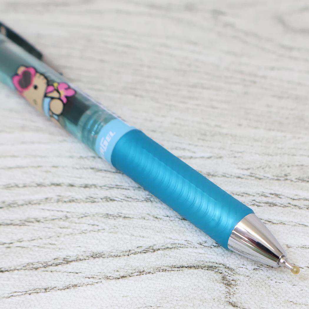 現貨｜Sanrio Hello Kitty 日本製 Pentel EnerGel 0.5mm 黑色 啫喱筆 (307517)