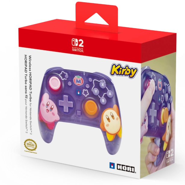 SW2 HORI 無線控制器 卡比 & 瓦豆魯迪 / Wireless TURBO Pad (Kirby & Waddle Dee) NSX-124E SW2-0363