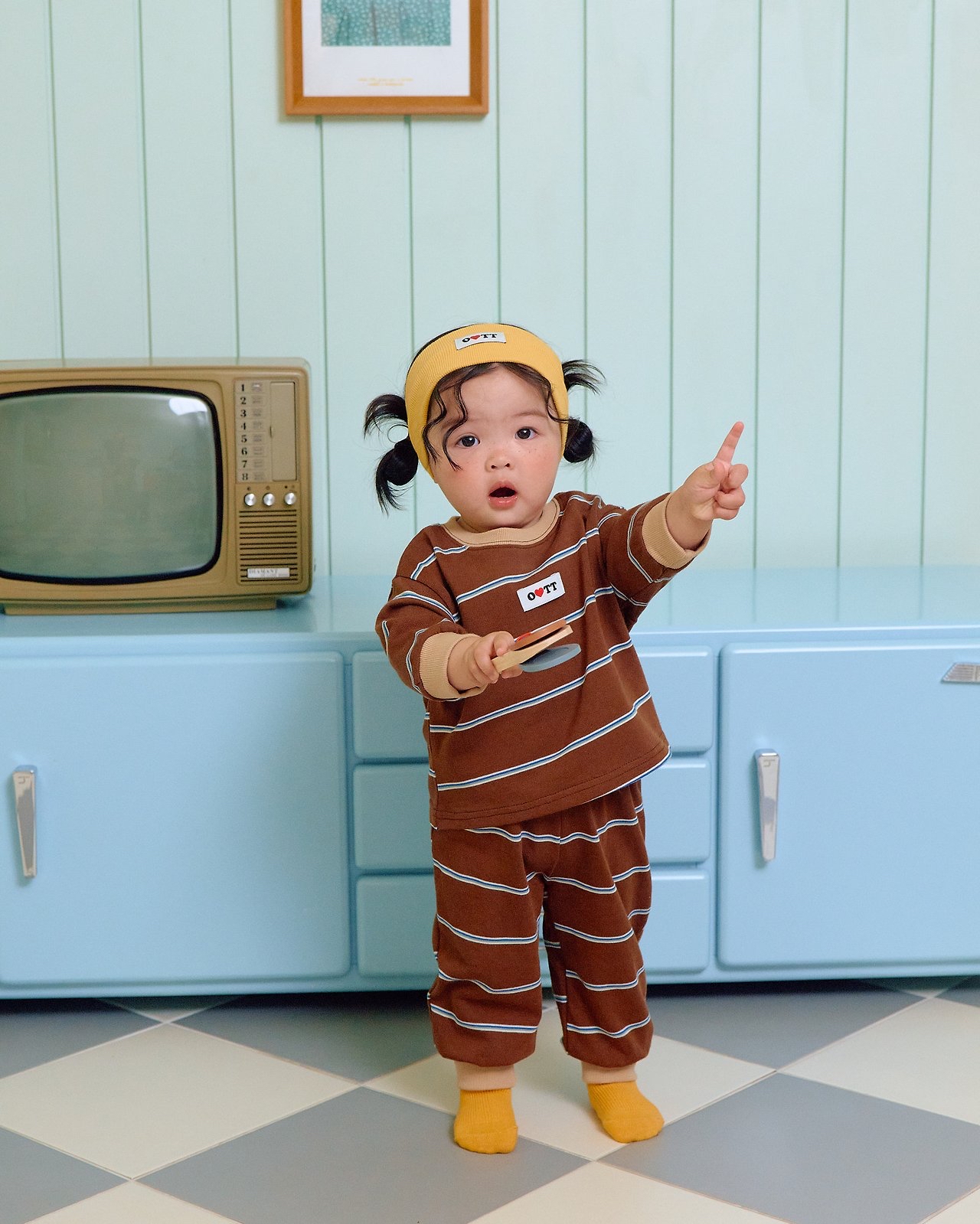 OOTT | Rookie Striped Two-Piece Set