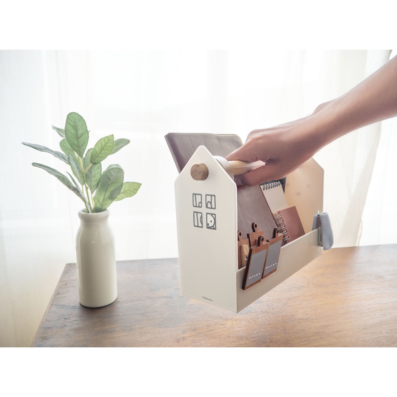 日本直送 MIFFY 房子收納箱