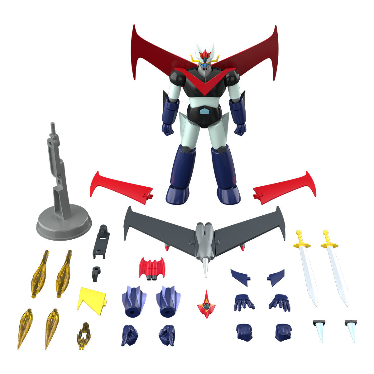 (預訂訂金 $200) (總價 $568) (魂限) Bandai SMP [Shokugan Modeling Project] 鐵甲萬能俠 火焰套裝 食玩 (行版) Great Mazinger Fire On