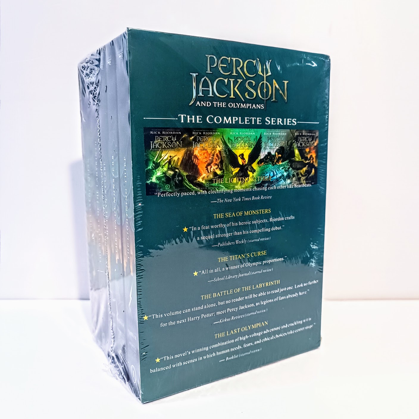 Percy Jackson and the Olympians 5 Books   Rick Riordan B422