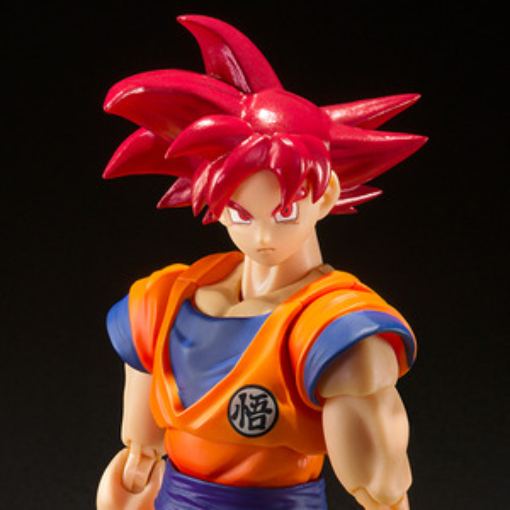 SHF Dragon Ball Super God Son Goku Instilled with Light of Righteous Hearts