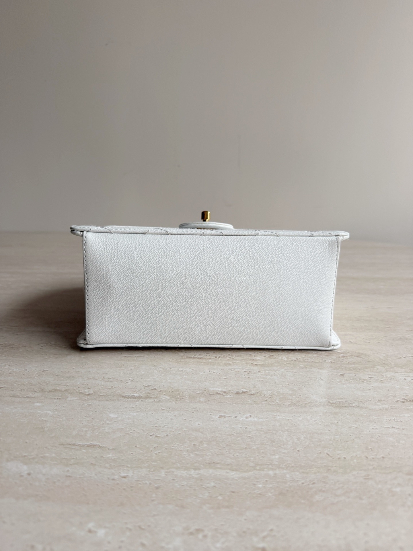 【預訂貨品】Chanel中古白色CF Kelly