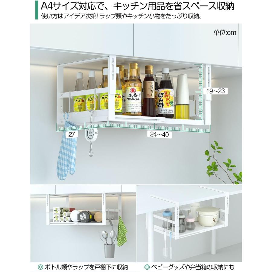 🔥🔥【日本直送《DAIWIN》可調寬度|高度掛式收納架】