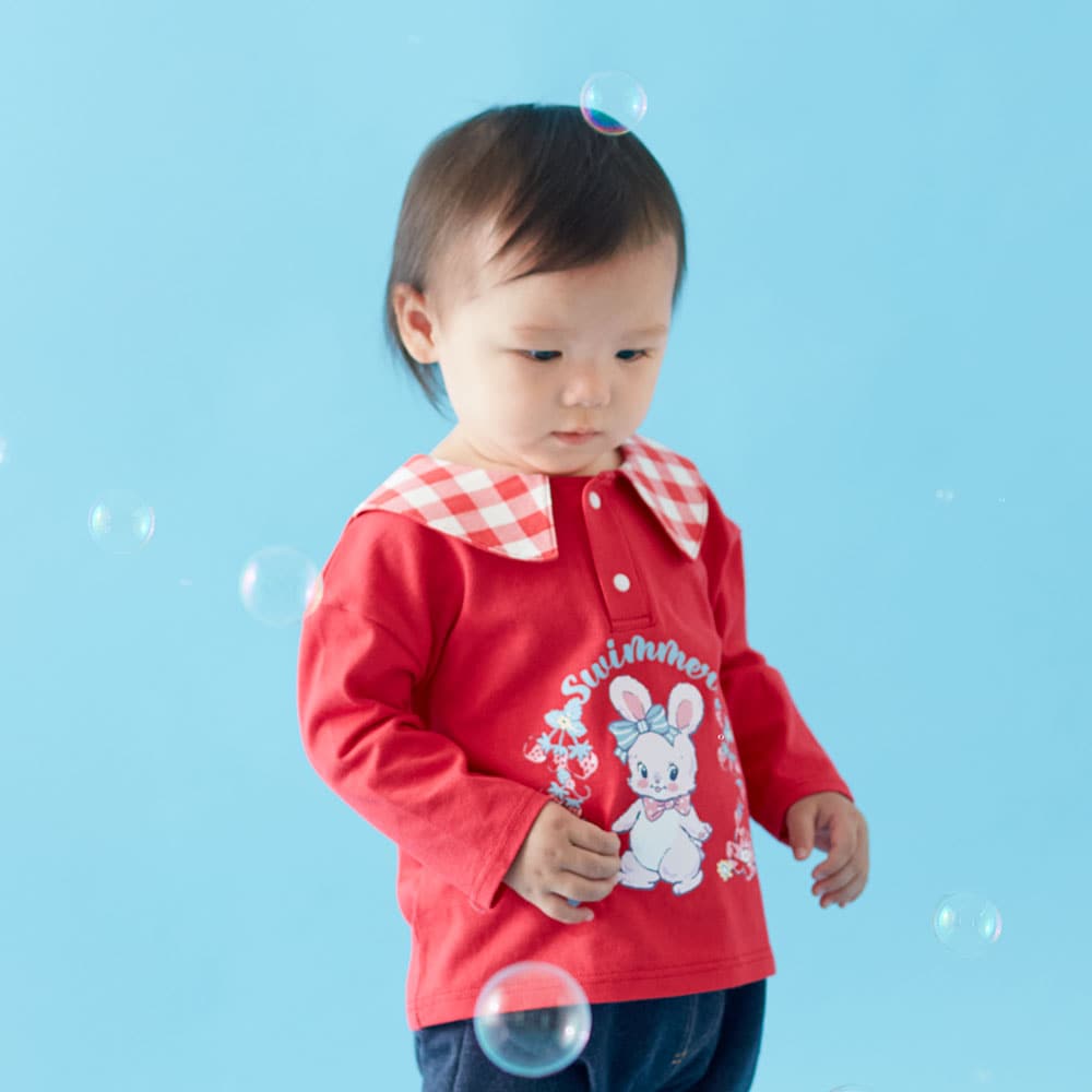 【⭐訂購⭐】 🇯🇵日本直送 🌀SWIMMER 復古風 格紋翻領 長袖TEE［3款選］🌀 [PLBA-0109][260313]