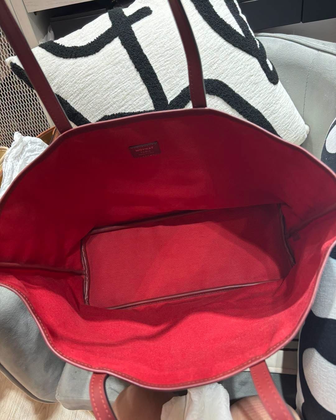 MOYNAT 1920 Oh! Tote Ruban Tote Bag 100%Authentic ,98%new✅dust bag  