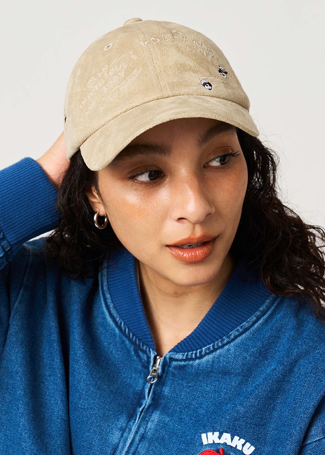 📦訂購 日本限定 graniph Rolling Pandas 熊貓 麂皮棒球帽