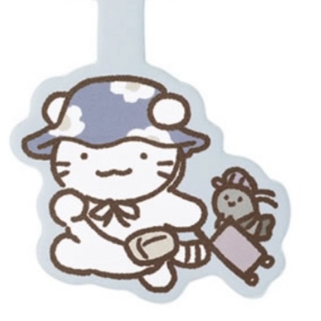 小白虎與黑虎蝦 行李牌｜現貨