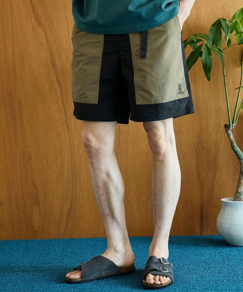 DOD拼色短褲