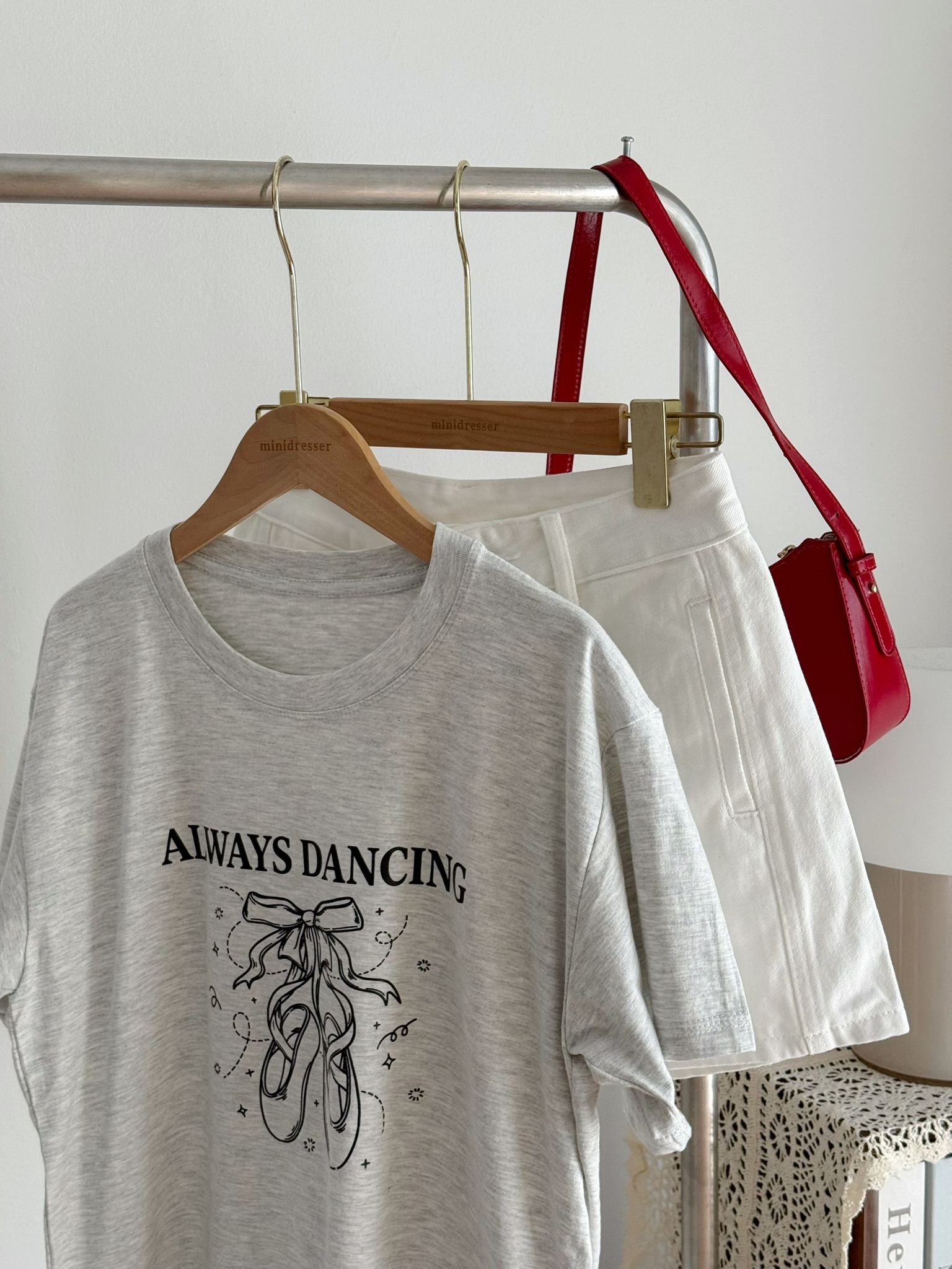 Arela Cotton T | Ash Grey