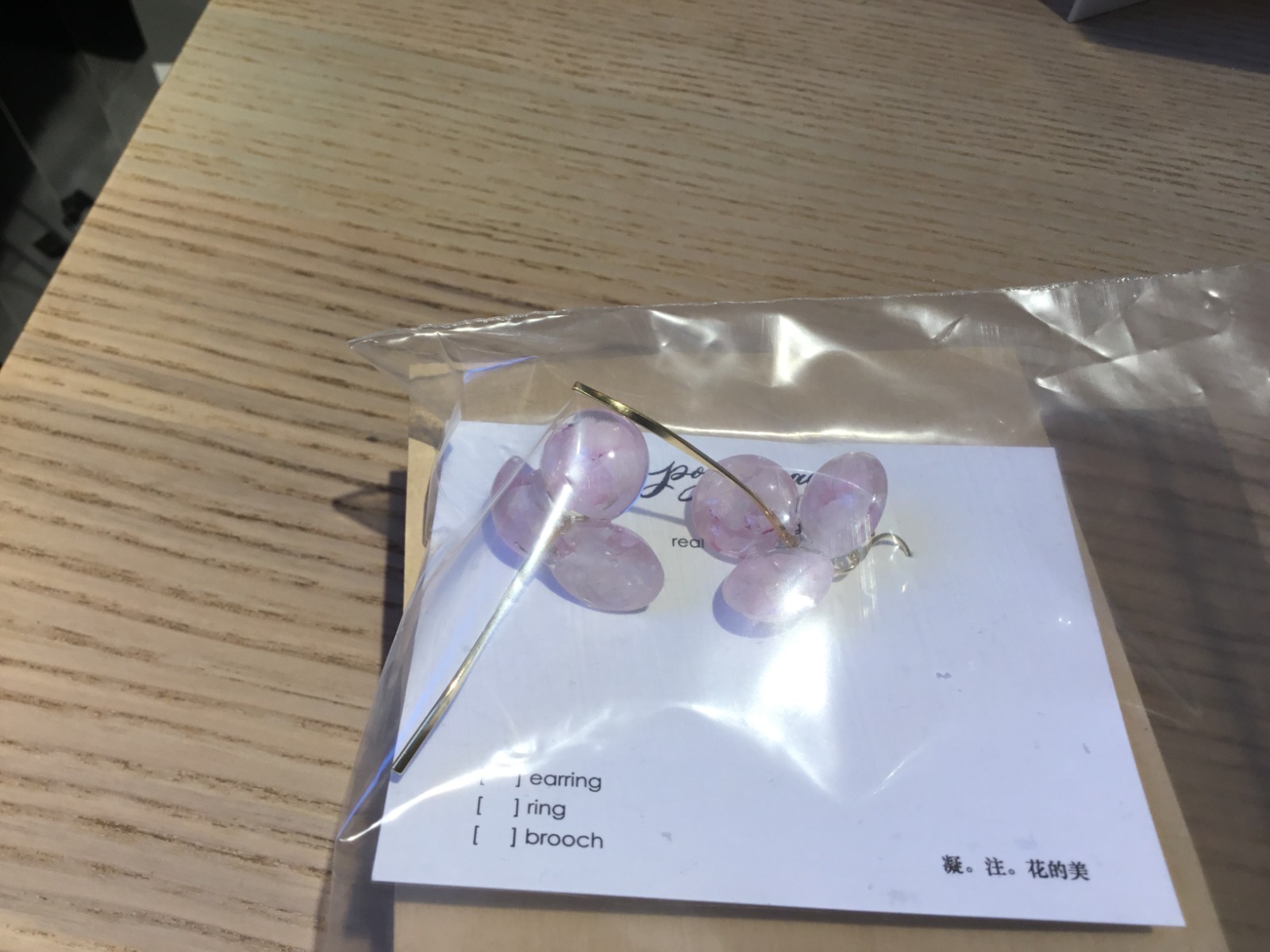 Pozzimade Pink earrings 261011