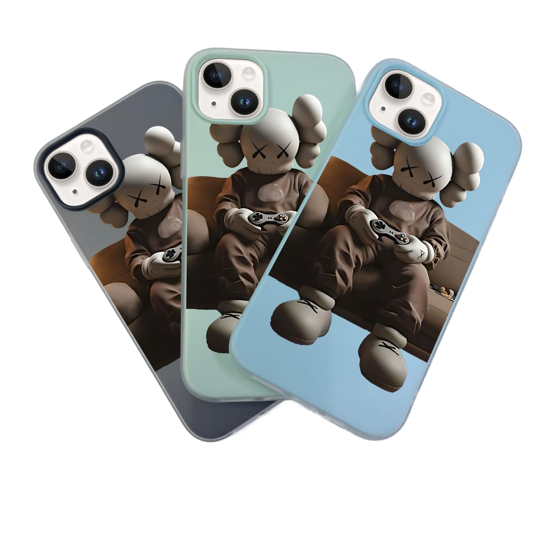 JELLY CASE PHONE FOR IPHONE - DESIGN KAWS A