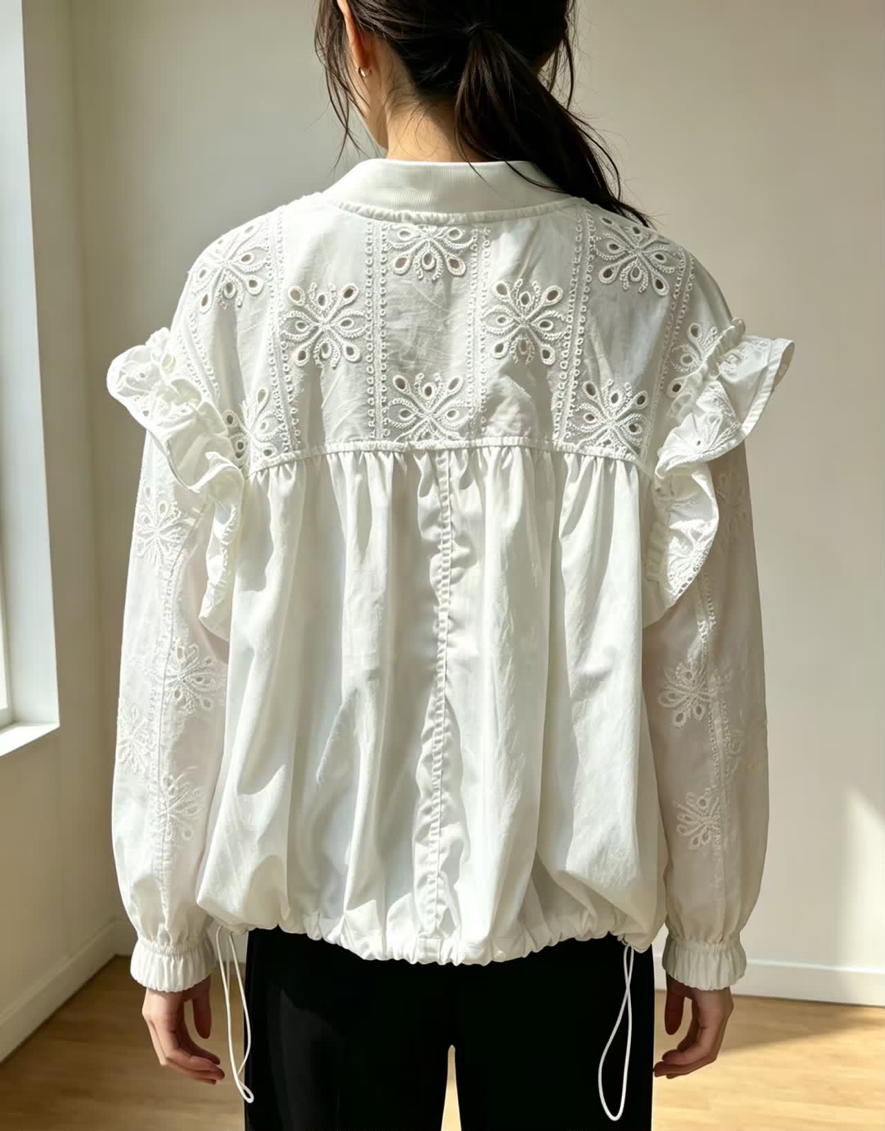 刺綉通花外套