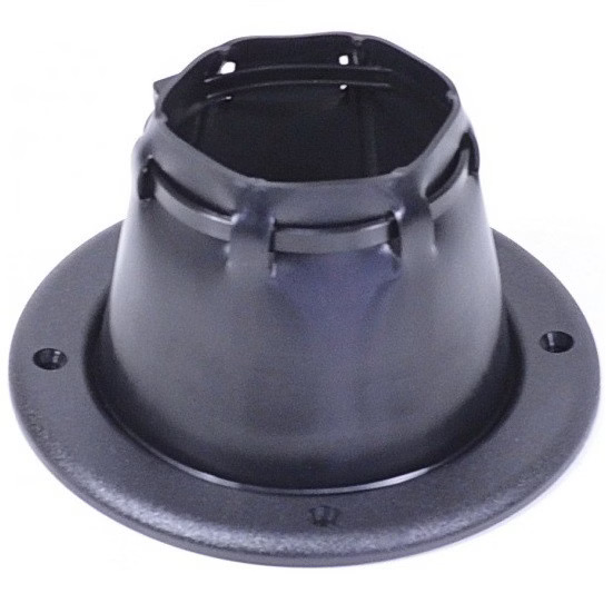 PLASTIC CABLE PROTECTOR 4-1/2" DIA BASE  X 3" H