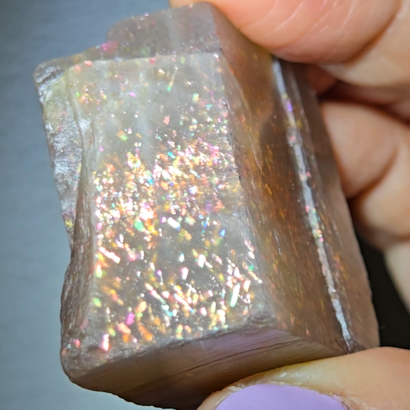 Rainbow lattice sunstone from Tanzania - SM263