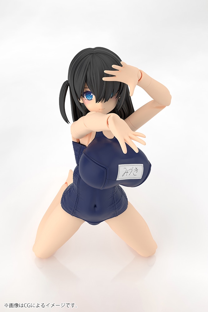 (預訂訂金 $100) (總價 $260) 壽屋 Kotobukiya FRAME ARMS GIRL 美月 Mizuki School Swimsuits Ver. 模型 (KO08186) (行版)