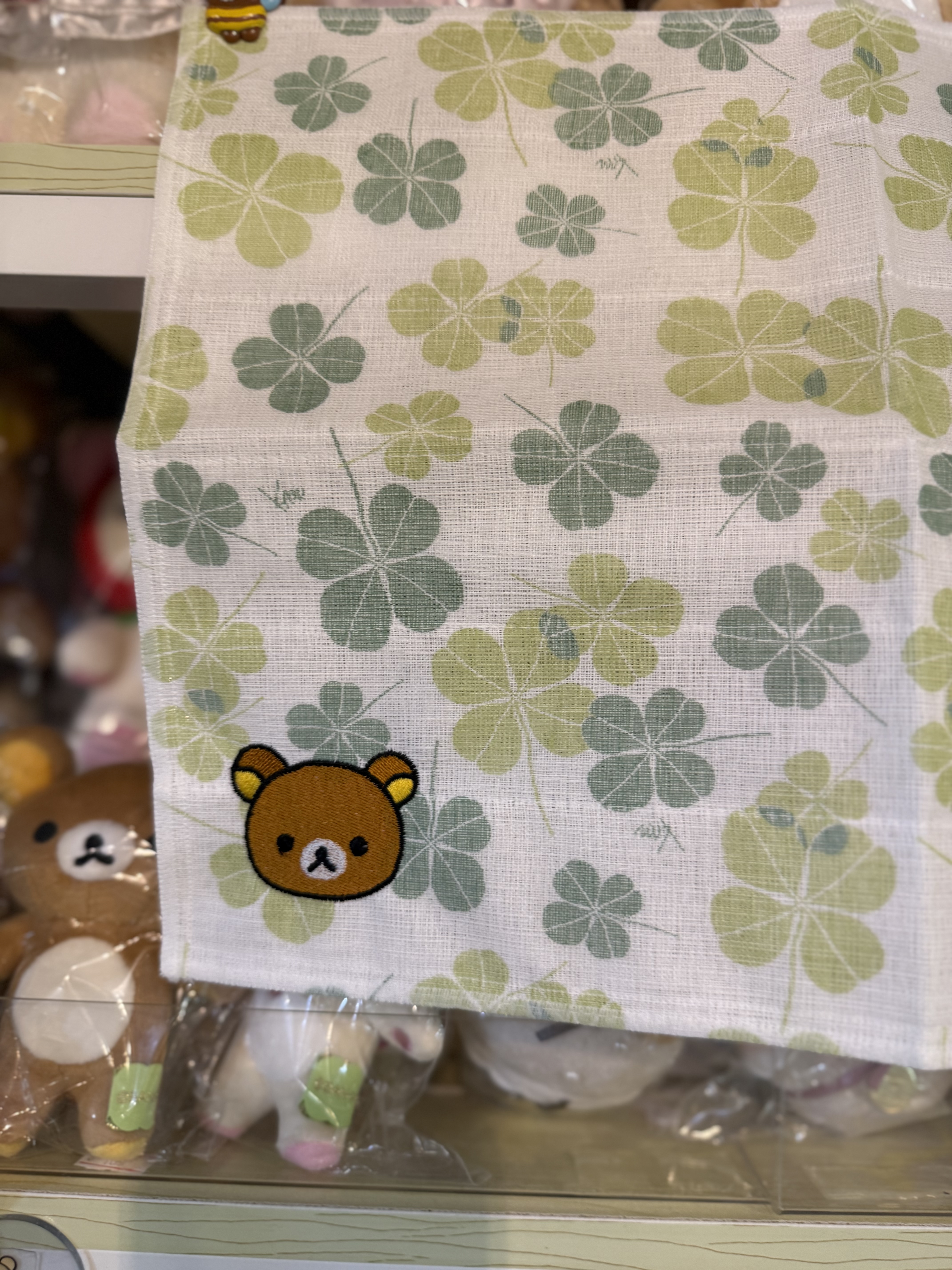 《現貨》全新日本專店限定 Rilakkuma 日本製白雪抹布（S size)
