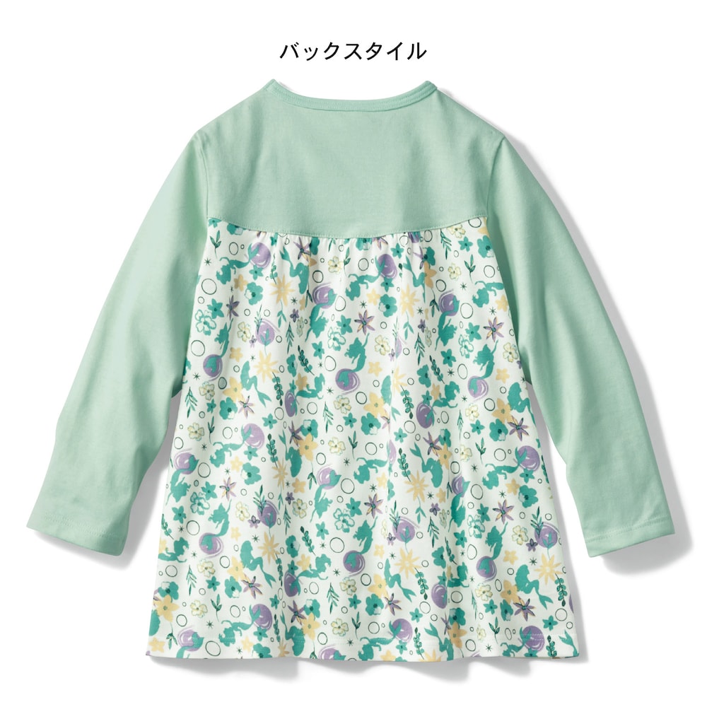 🆕【⭐訂購⭐】🇯🇵 日本直送 🌀 #Disney 拼接設計 長袖上衣 🌀 [PLIA-0217]  [261029]