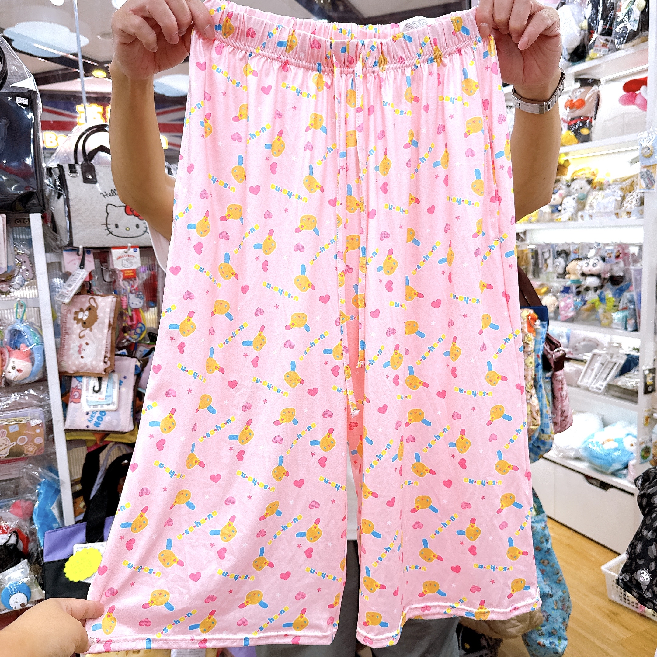 日本直送獨家限定Hello Kitty Kuromi Usahana 涼感褲