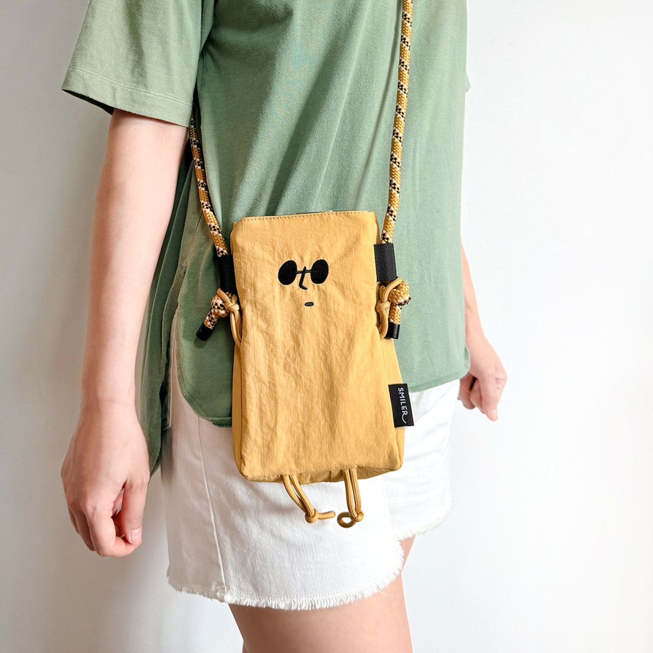 🆕【⭐訂購⭐】🌀 🇯🇵 日本直送 SMILER Buddy 刺繡 可愛 迷你肩背包［3款選］🌀[ELID-0159][261021]