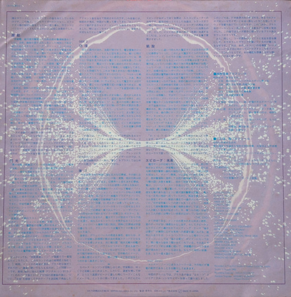 (極罕美品) 日本特撮 <宇宙刑事Sharivan Synthesizer Fantasy > 1983 LP黑膠唱片