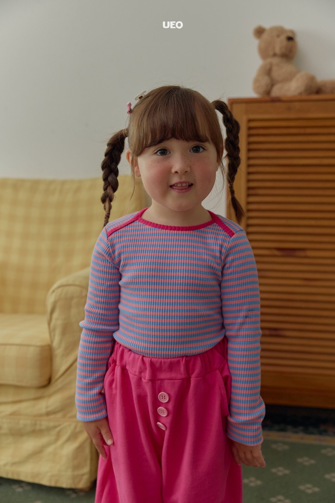 Girls | Bouncy Striped T-shirt