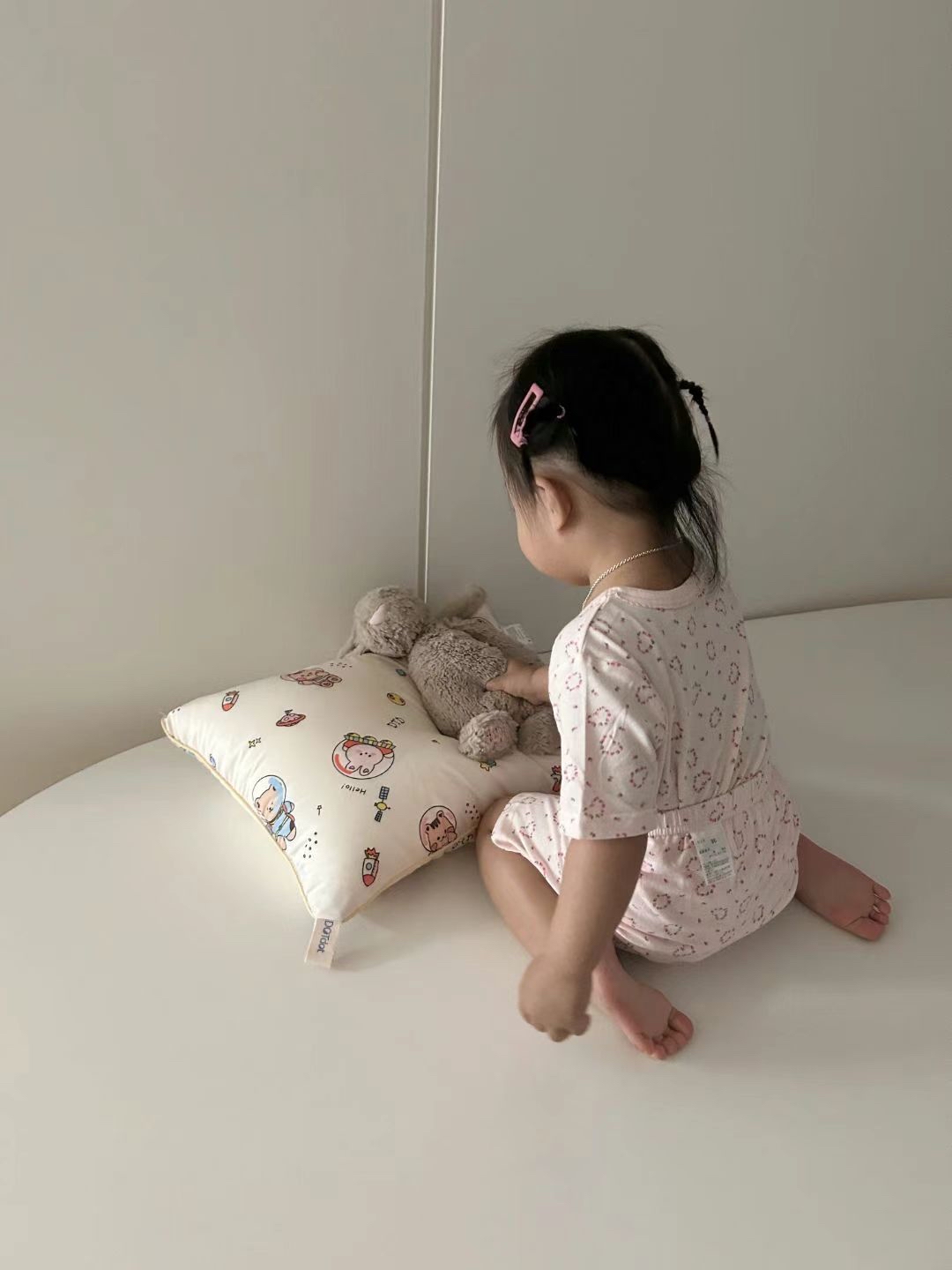 DOTTODOT 玩轉人物超細纖維酒店級一體枕 幼兒款(33x45)
