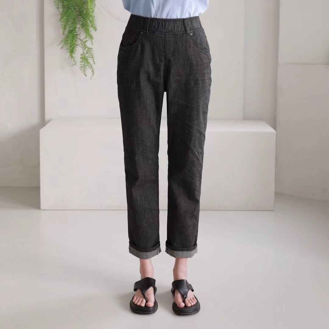 全橡筋腰Cool Jeans 