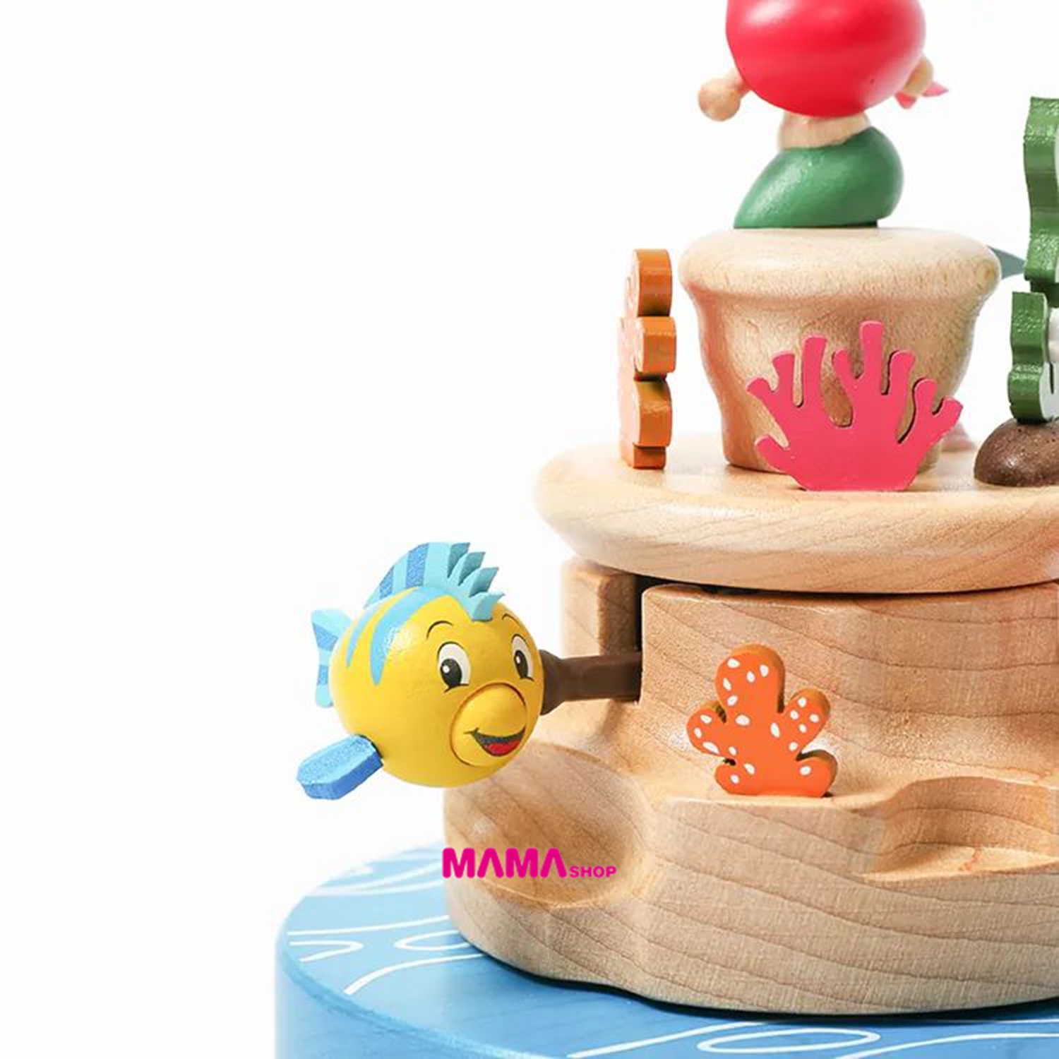 台灣直送迪士尼小美人魚音樂盒