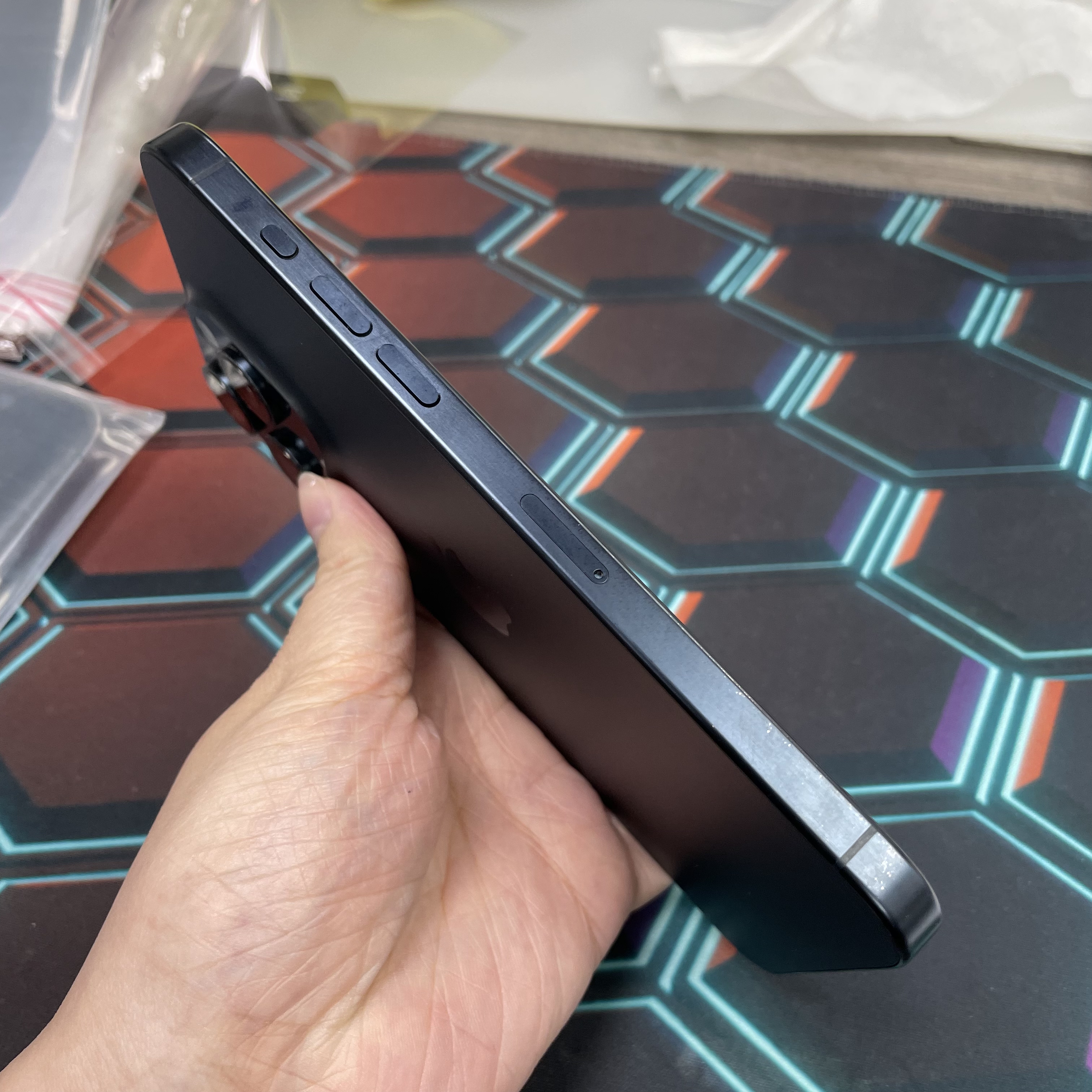 *7980 15 pro max 勁靚機 256GB 電78 藍色 blue