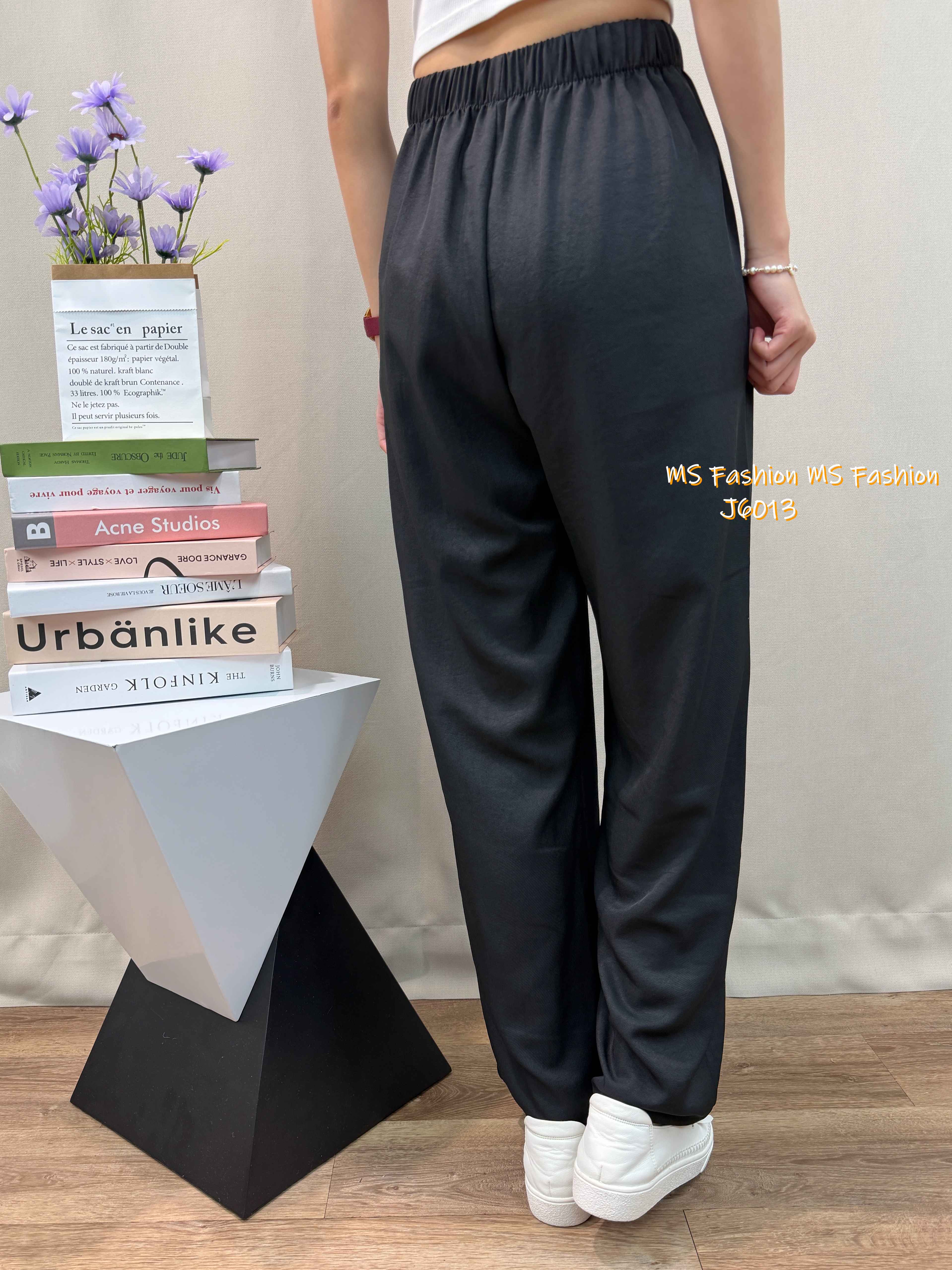 J6013 韓國🇰🇷靚色闊筒褲