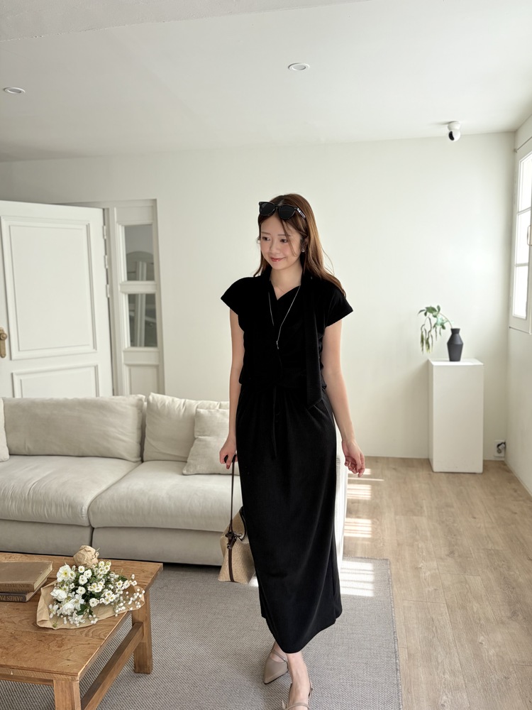 Softy Tie Detail Set (Black)