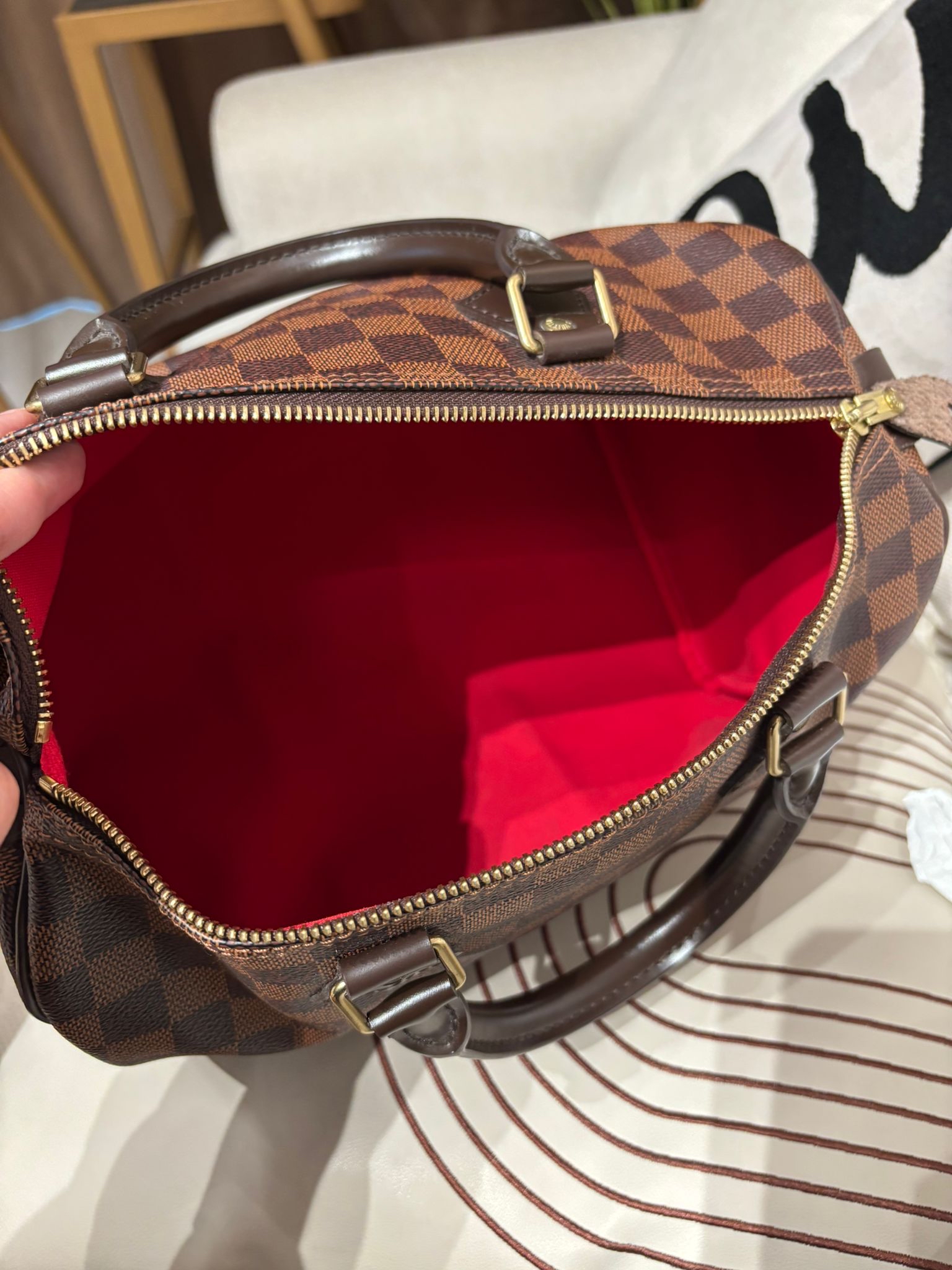 Lv speedy 30 100%Authentic,98%new ✅Key Lock ✅塵袋
