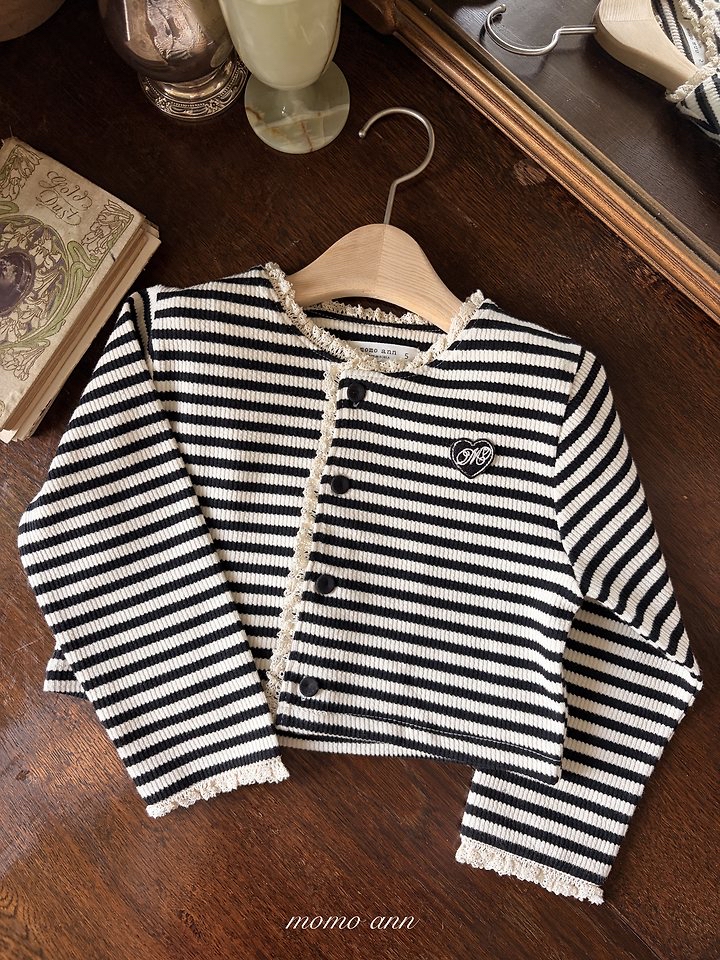 Momoann | Striped Cardigan