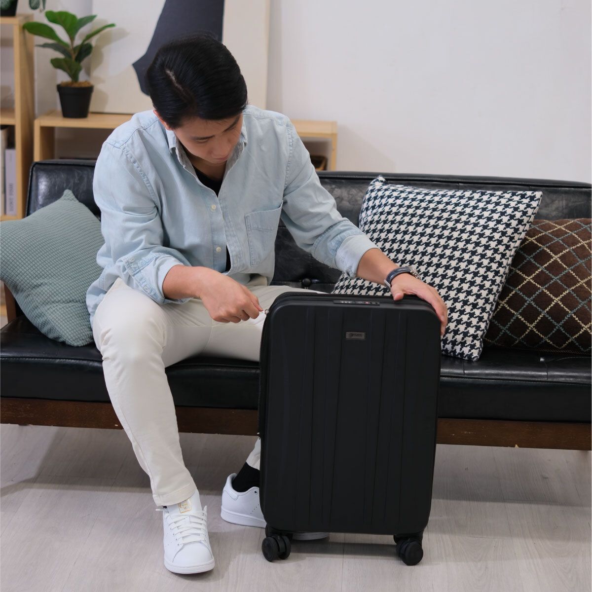 Gimes三段式可折疊行李箱20" ALOH-00004-BK