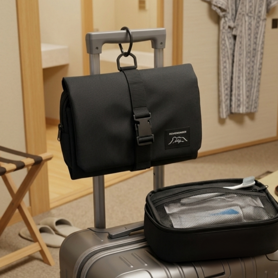 HONGKONGER獅子山 折疊洗漱包