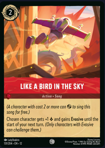 131/204 Like A Bird In the Sky C