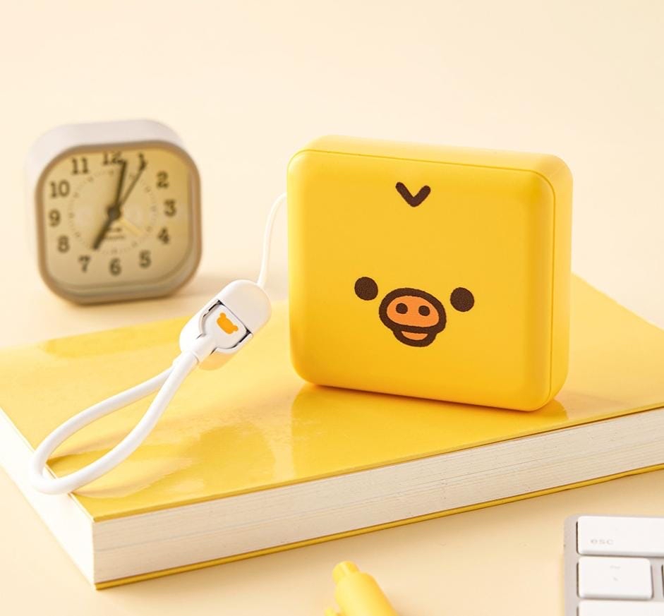 ⭕️留意！此商品只限順豐到香港和澳門地區《預訂貨品》全新韓國限定小雞。茶小熊 外置充電器。10000mAh
