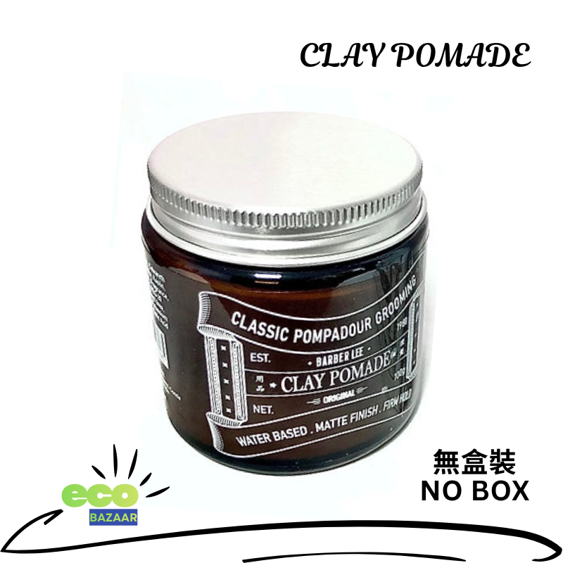 BARBER LEE - 巴巴理 CLAY POMADE 理髮油泥 100G  無盒裝