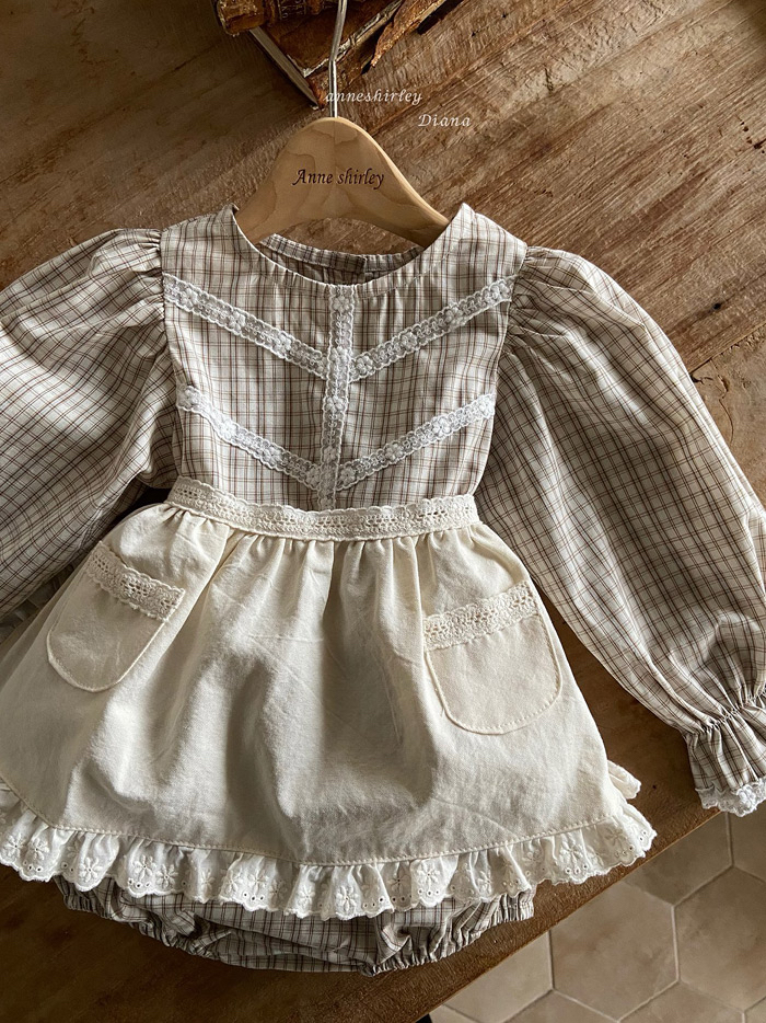🇰🇷Anne shirley babysuit (不連花領）