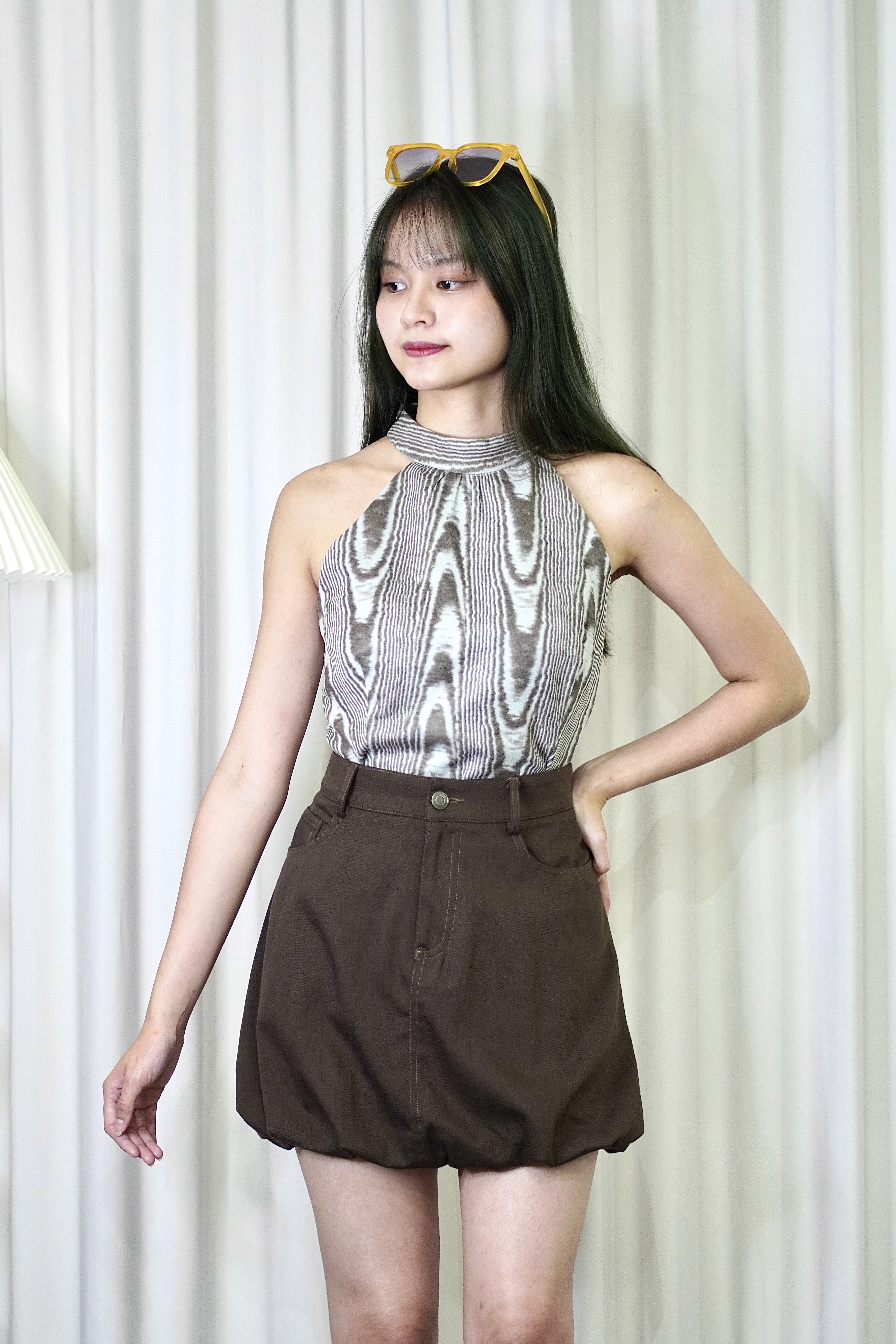 965692 Bubble Mini Skirt