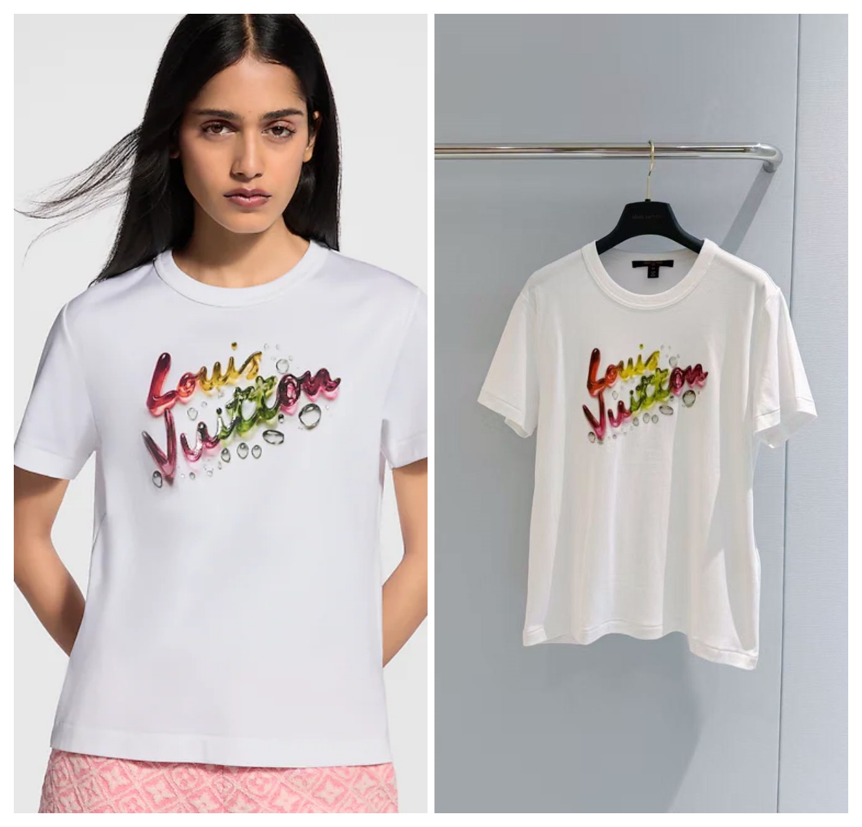 【原單】LV Candy Signature T-shirt 糖果標誌Tee