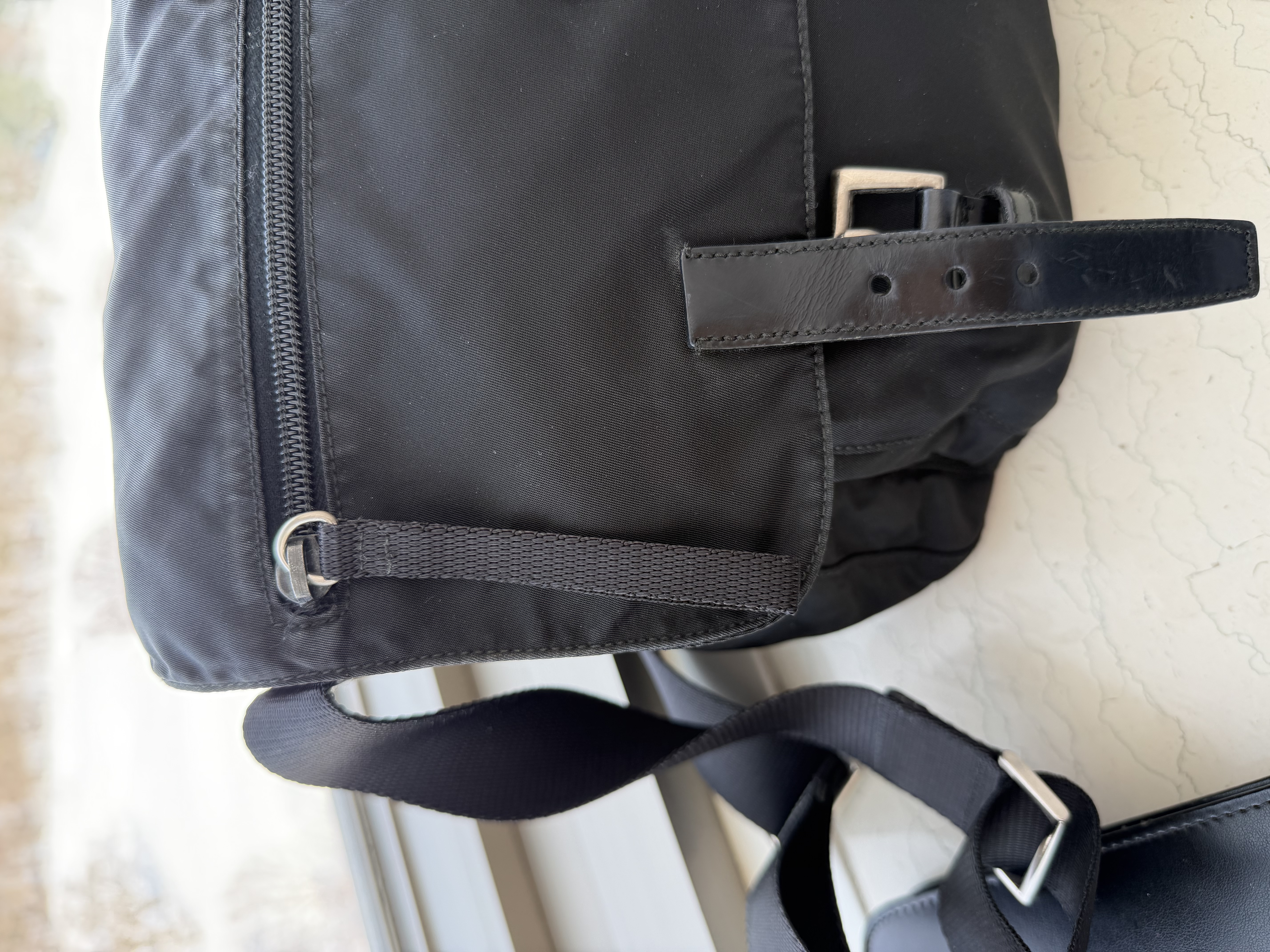 Prada prada explore re-nylon messenger bag